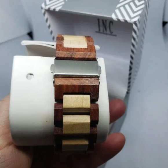 New International Concepts INC. Grain Wood Watch - Picture 3 of 4